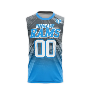 Léger 100% Polyester 7v7 Football Uniformes Entièrement Personnalisé Sublimation Respirant Imprimé Conception Hommes Jeunesse D'été 7on7 Ensembles - Product Image 2