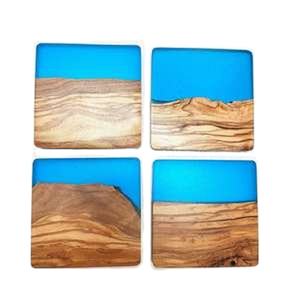 Posavasos de madera de gran oferta, posavasos de madera grabado respetuoso con el medio ambiente, posavasos para tazas de té para usos domésticos y de oficina fabricados por SCI - Product Image 1