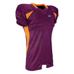 Uniforme de Fútbol Americano Duradero, Flexible y Transpirable con Mangas Cortas y Material de Spandex/Poliéster para la Movilidad del Jugador - Product Image 2