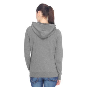 Pull à capuche en coton biologique pour femmes, gris, grande taille, vêtements de mode pour femmes, sweatshirts tricotés d'hiver pour filles, vente - Product Image 3