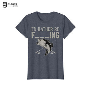 Camisetas de pesca con el mejor logotipo, diseño único personalizado, suave, cómodo, sublimación, impermeable, ropa de pesca, talla XL, demanda personalizada - Product Image 3