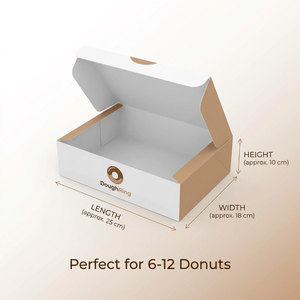 Caja para Pastelería con Separador, Contenedor Multi-Compartimento de Papel Kraft para Pasteles y Galletas - Product Image 6