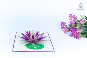 Tarjeta de regalo de boda de árbol de flores 3D Pop vietnamita hecha a mano artesanía de recuerdo de papel de estilo artesanal a precio competitivo - Product Image 5