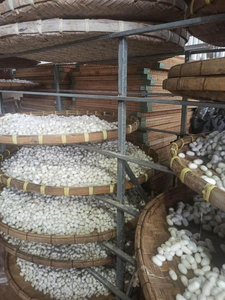 La matière première douce de coton de cocon de soie ouvre les couvertures confortables de bébé pour le sommeil doux - Product Image 3