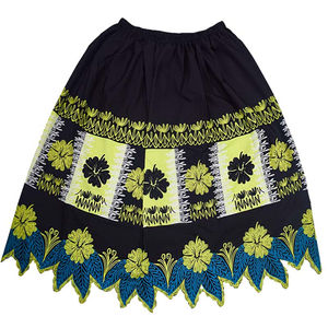 กระโปรงโพลินีเชียนแบบลำลองของผู้หญิงกระโปรงเย็บปักลายสไตล์ฮาวาย - Product Image 2