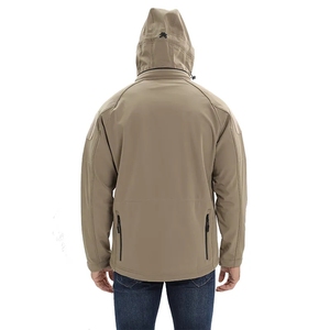 Giacca a Vento Impermeabile Personalizzata da <span class=keywords><strong>Uomo</strong></span> con Cappuccio per Escursionismo Cappotti da <span class=keywords><strong>Uomo</strong></span> <span class=keywords><strong>Softshell</strong></span> Taglie Forti - Product Image 3