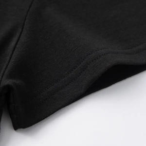 2023 moda mujer nuevo diseño seguridad Camiseta 100% algodón Casual personalizado malla impresa camiseta Logo mejor calidad precio - Product Image 2