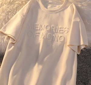 Wholesale 100% Cotton T-<b>Shirts</b> High Quality Embossed Fashion Solid-Color Printed Anti-pilling Fashionable affordable <b>mens</b> <b>shirts</b> - Product Image 2