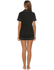 Ensemble tricoté 2 pièces pour femmes-Top et jupe-Été 2024 Jupe courte modeste-Ensemble deux pièces pour femmes - Product Image 5