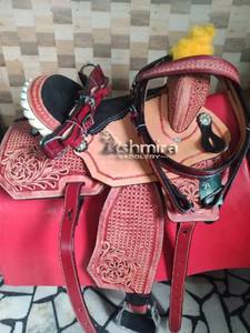Haute qualité personnalisé Western baril en cuir cheval course selle Tack Set vente chaude anglais équipement d'équitation en gros - Product Image 4