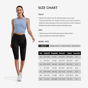 Stretch fit custom Womens Half Knee <b>Leggings</b> OEM breathable material suitable for fitness activewear gifting and teamwear - Product Image 6