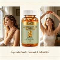 Gummies SYC BIO Vitamine K2+D3 Bien-être 60 Gummies Format Oursons Gommeux Marque Privée OEM ODM Prix Usine Vente en Gros