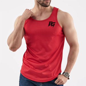 Ropa Deportiva Personalizada, Camiseta sin Mangas Informal para Hombre, Transpirable, de Secado Rápido, Ecológica, 100% Algodón, Talla Grande, Verano - Product Image 1