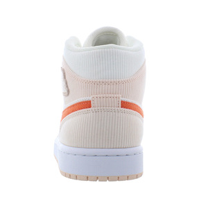 Zapatillas Nike Air Jordan 1 Mid SE para mujer Color: Sail/Orange/Orange Quartz 100% auténticas - Product Image 4
