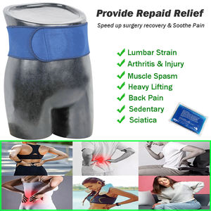 U-best 9404 Enveloppement de thérapie chaude et froide en néoprène et gel éponge avec protection pour le soutien du dos et de la taille - Product Image 2