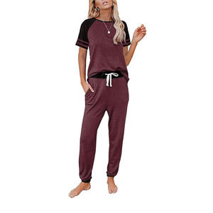 Two Piece Set <b>Women</b> Tracksuit Off Shoulder T Shirt <b>Crop</b> Top Pencil Pants <b>Leggings</b> Set <b>Crop</b> Top - Product Image 1