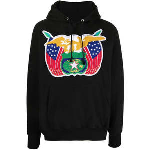 Sudadera con capucha unisex personalizada con bordado y estampado de lana de gran tamaño para hombres - Product Image 6