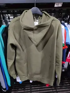 เสื้อสเวตเชิ้ตผ้าฟลีซพิมพ์โลโก้ตามสั่ง เป็นมิตรกับสิ่งแวดล้อม แห้งเร็ว ขายส่งสำหรับผู้ชาย ผู้ผลิตเสื้อผ้าคอตตอนคอกลมแบบเรียบ พิมพ์ลายได้ - Product Image 6