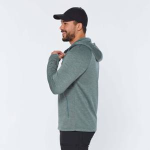 Sudadera con capucha OEM personalizada con cremallera para hombre, cálida y duradera para actividades de invierno y al aire libre - Product Image 3
