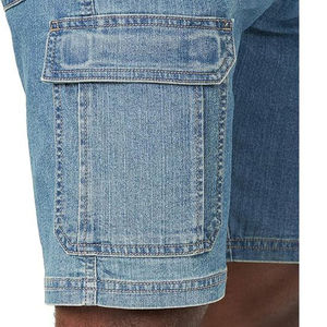 Pantalones Cortos Holgados de Algodón 100% con Cierre de Cremallera para Hombre, Estilo Skate, Transpirables, Lavado Claro para Verano, Venta al Por Mayor Personalizada ZY - Product Image 4