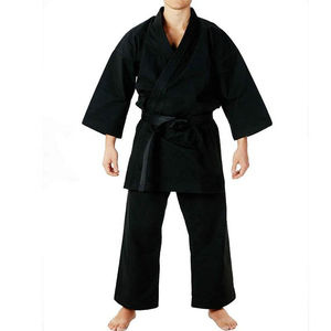 Vente en gros de vêtements respirants uniforme de taekwondo karaté costumes d'uniforme de karaté femmes uniforme unisexe personnalisé promotionnel - Product Image 4