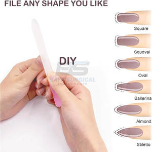 Limas de uñas profesionales, limas de esmeril, herramientas duraderas para limar uñas para uso en manicura y pedicura - Product Image 4