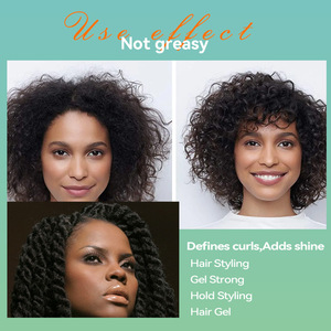 Crème coiffante pour cheveux naturels à tenue forte et personnalisée pour les tempes - Non grasse, tenue longue durée, sans rinçage - Product Image 5