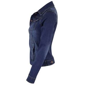 <b>Light</b> Weight Breathable Knitted Cotton <b>Women</b> Jeans <b>Jacket</b> Comfortable Street Wear - Product Image 5