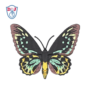 Factory Direct Embroidery Butterfly <b>Patch</b> Iron on <b>Applique</b> - Product Image 6