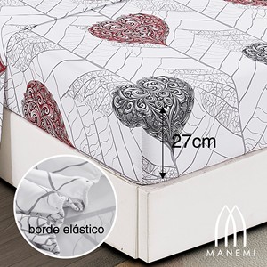 Set copripiumino floreale in poliestere 100% a 3 pezzi con lenzuolo con angoli e federe, biancheria da letto di lusso per la casa - Product Image 4