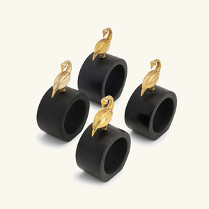 <b>Metal</b> Napkin Ring <b>Holder</b> for Home Hotel Dining Table Decor Handmade Manufacturer Napkin Rings Customized Packing - Product Image 6