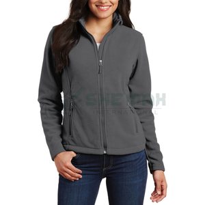 Comfortable womens winter fleece jacket offering lightweight warm design breathable fabric durable seams stylish outdoor fit - Product Image 5
