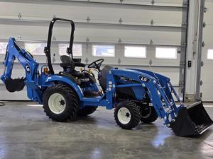 Tracteur agricole compact LS MT225S de haute qualité pour moteur 20 CV 4x4, avec boîte de vitesses, roulement, moteur, chargeur frontal et rétrocaveuse – Livraison rapide - Product Image 6