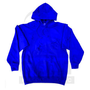 เสื้อฮู้ดดี้แฟชั่นสตรีทแวร์ฤดูหนาวแบบขายส่ง สไตล์ดิสเทรส พร้อมงานปักลาย ออกแบบเองได้ ผ้าฝ้ายฟลีซ 100% ระบายอากาศได้ดี ปรับแต่งได้ - Product Image 3