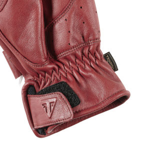 Guantes de carreras de motos Guantes de cuero para montar en moto Hechos de 100% Piel de vaca genuina Forro polar interior de cuero liso - Product Image 3