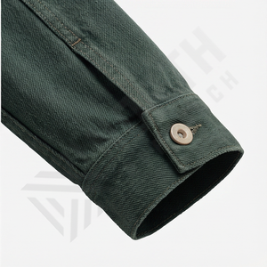 Chaqueta de Trabajo Estilo Camionero Clásica, Prenda Exterior Informal, Cuello Alto, Logotipo Frontal, Alta Calidad, Entrega Rápida - Product Image 6