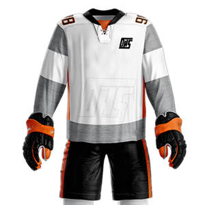 Uniforme de hockey sur glace fabriqué en polyester de marque de distributeur uniforme de hockey sur glace léger le plus vendu - Product Image 2
