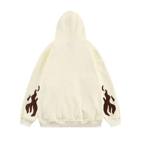 Service de conception de vêtements pour hommes Y2K, sweat-shirt à fermeture éclair intégrale, sweats à capuche pour hommes, logo personnalisé, vêtements de golf pour hommes, sweat-shirt à fermeture éclair. - Product Image 5