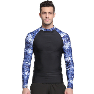 Comfortable Fit Best Quality Material Made <b>Men</b> <b>Rash</b> <b>Guard</b> Fully Customized Logo Printing <b>Men</b> <b>Rash</b> <b>Guard</b> OEM Service Custom - Product Image 1