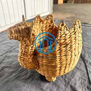 Decoración de camello de jacinto de agua hecha a mano para Ramadán, adorno de animales tejidos, proveedor artesanal de Vietnam - Product Image 3