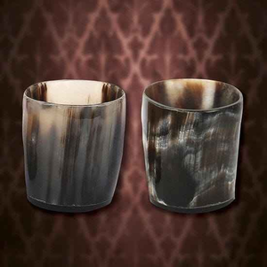 Meilleurs gobelets à liqueur en corne de buffle faits à la main, durables, cornes à boire de vache, mug viking avec art de style ange et objet de collection pour les fêtes et les toasts - Product Image 5