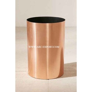 Wholesale Heavy-Duty Iron Trash Bin Round Waste Basket for Hotels and Offices Bulk Orders From Manufacturer Exporter In India - Product Image 5
