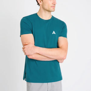 เสื้อยืดผู้ชายแฟชั่นหรูหราทรงปกติ ผ้าฝ้าย 100% ผลิตโดย Antique Fashion พร้อมโลโก้สั่งทำ - Product Image 4