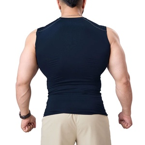 Chaleco Deportivo Tejido, Material Personalizado, Color Sólido, Top de Yoga, Ropa de Verano para Exteriores, Sin Mangas, Ropa para Correr - Product Image 3