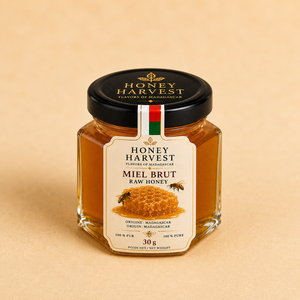 <b>Honey</b> Harvest Signature Collection 6 X 30g Premium Infused <b>Honey</b> Madagascar Golden Mason Jar Ginger Cinnamon Cardamom Vanilla - Product Image 5