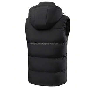 Gilets et gilets à imprimé pour hommes, manteau chaud d'hiver, sweat à capuche, vêtements de randonnée imperméables, veste matelassée - Product Image 5
