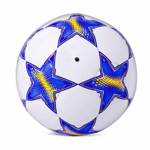 Venta al por mayor de fútbol de entrenamiento para adultos y niños balones de fútbol personalizados directo de fábrica impresión personalizada PU cuero balón de fútbol - Product Image 3