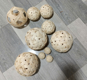 Vietnamese Rattan Twig <b>Balls</b> for Aromatherapy & Potpourri <b>Bowl</b> Accents | Natural Scent Diffuser Craft Material - Product Image 5