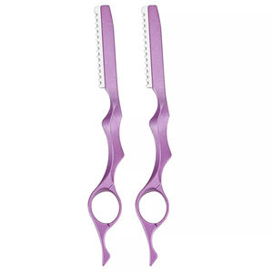 Texturizing <b>Hair</b> Razor Rotary Head Stainless Steel Blade Single Blade System Plastic Face Use Clean <b>Blend</b> High Control for - Product Image 1