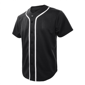 Maillot de baseball tendance de haute qualité, prix de gros, dernier modèle, logo personnalisé, 100% polyester, vêtements de sport personnalisés - Product Image 6